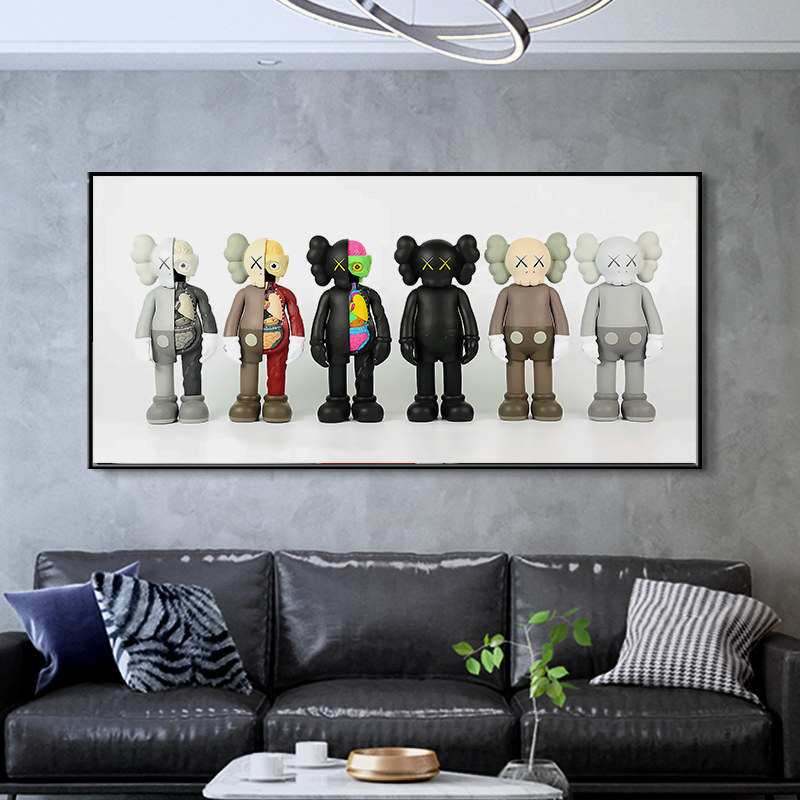 客厅卧室七龙珠海报卡通装饰挂画