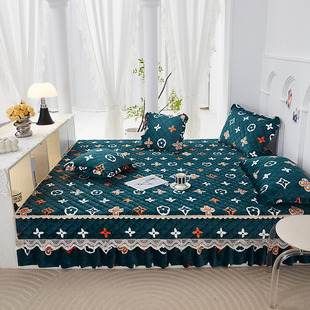 高档牛奶绒榻榻米床盖专用床单防滑冬季大炕罩炕盖铺炕垫子可定制