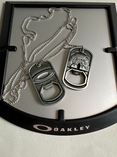 Oakley 纪念品开瓶器项链 2014dog tag serial项链锌合金项链