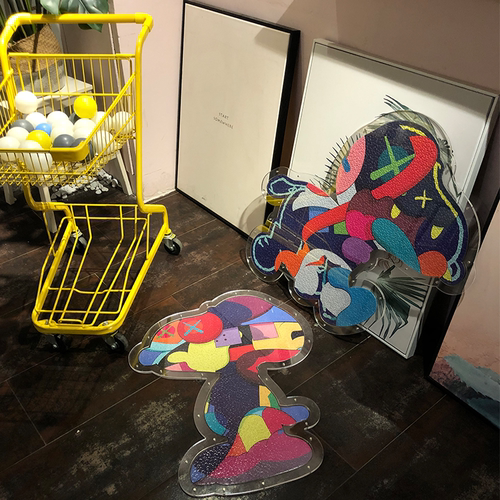 kaws相框高透进口磁吸挂墙画框