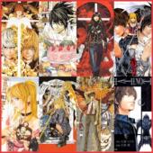 sw笔记海报K夜神月弥海砂琉克动漫周边DEATH NOTE 寝室墙贴壁纸潮