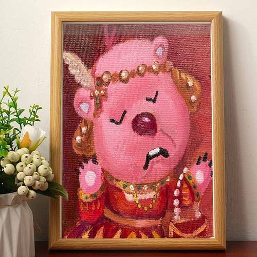 搞笑挂画创意闺蜜生日礼物