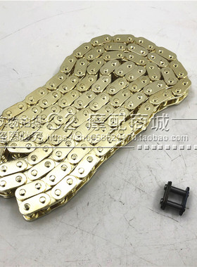 迷你摩托车配件2冲混合油49cc小跑车加粗链条小利亚越野车T8F链条