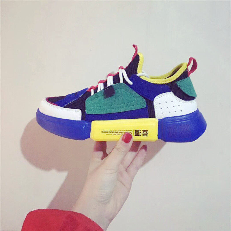ins超火的鞋子吾道老爹鞋国潮复古男鞋情侣鞋运动网鞋街拍跑步鞋
