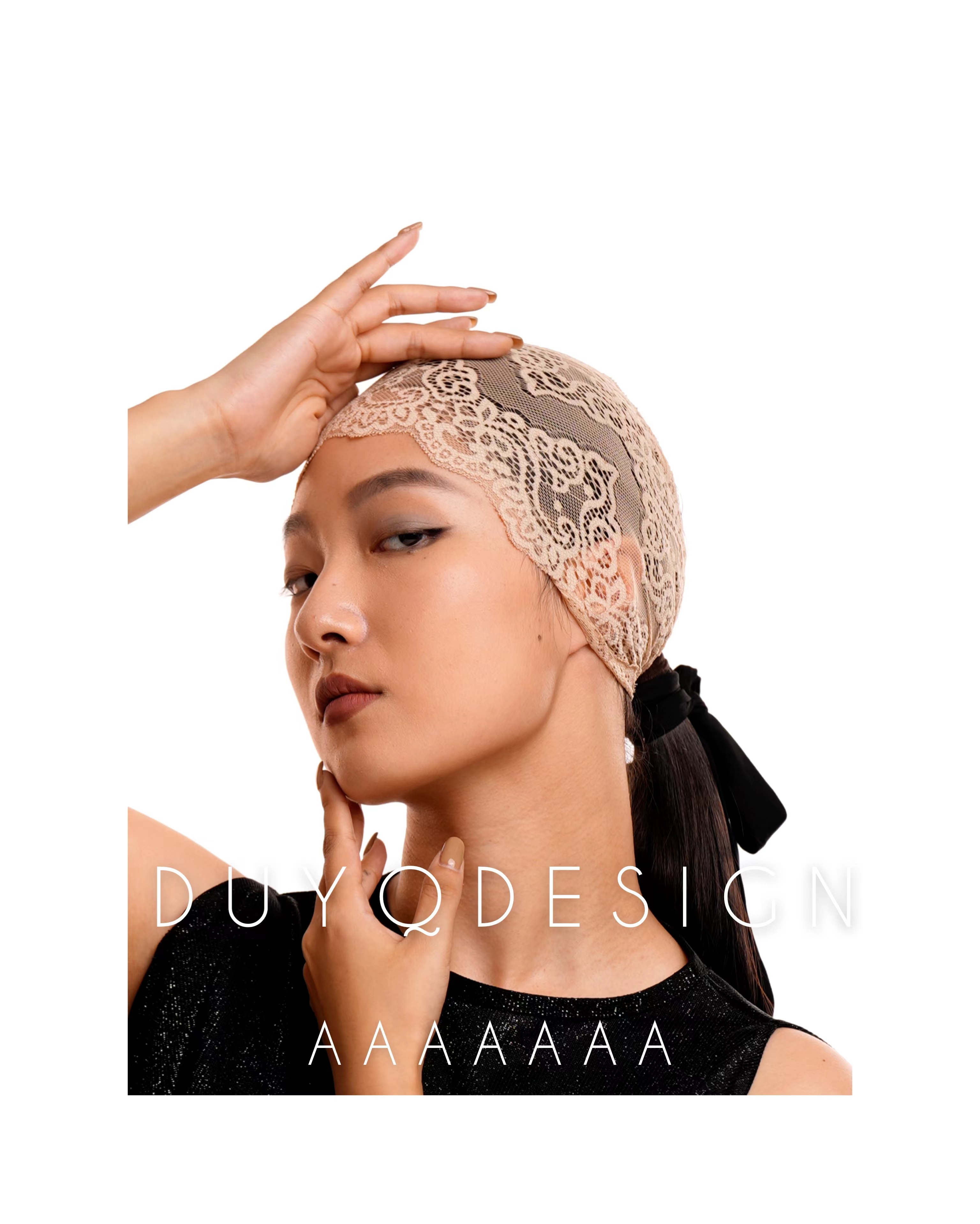 DUYQ专业拉丁舞发带女士