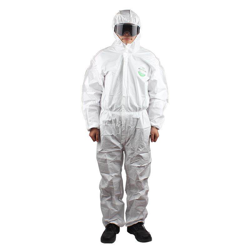 Lakeland雷克兰防护服AMN428E连体服ESGP528白色透气隔离覆膜