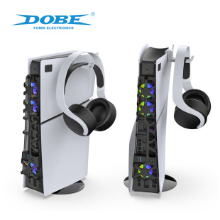 3538D 支架耳机挂架TP5 PS5 Slim主机后置风扇散热PS5Slim主机立式