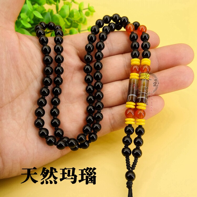 天然吊坠挂绳项链绳男女款玛瑙