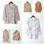 软妹 复古巴洛克 文艺宽松长短袖 古着 日系 女衬衫 Vintage