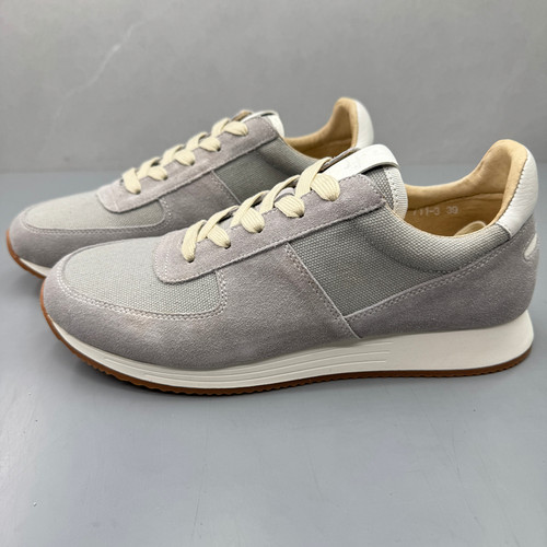 真皮男运动休闲鞋软底舒适跑步鞋