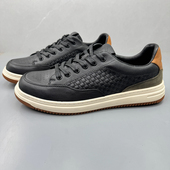 防滑低帮鞋 工厂断码 夏季 板鞋 清仓处理外贸尾货真皮男鞋 2025新款