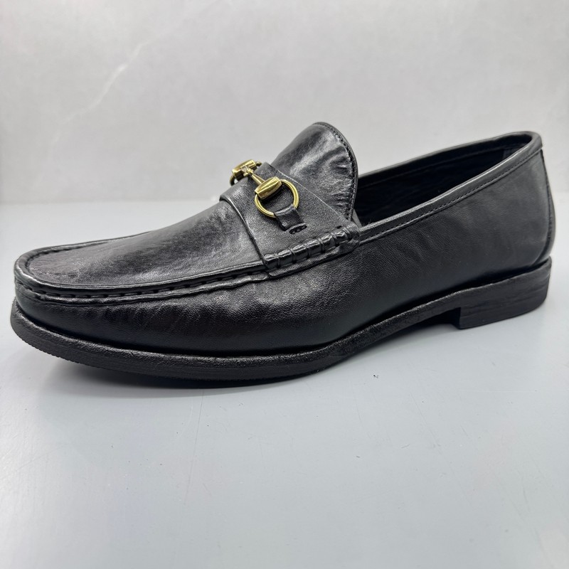 工厂清仓处理外贸尾货马皮男商务马衔扣豆豆鞋皮底固特异一脚蹬,流行男鞋,乐福鞋（豆豆鞋）,淘宝优惠券,粉丝福利购,淘宝优惠卷