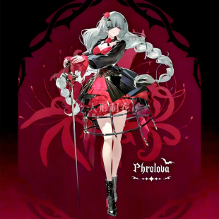 定金!弗洛洛cos鸣潮cosplay三月兽联动哥特女服装二次元人形制衣