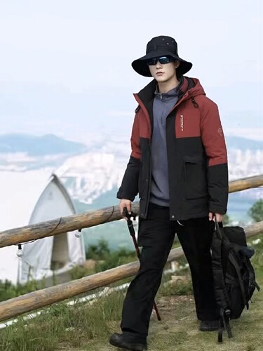2026定制款羽绒服男款可拆卸脱胆款 加厚保暖韩影5051九成品