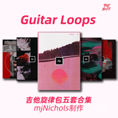吉他旋律循环包Guitar 买2送1 Loop 5套合集mjNichols制作素材