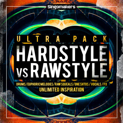 Hardstyle vs Rawstyle 电音综合音色包鼓音色/旋律/MIDI/预制等