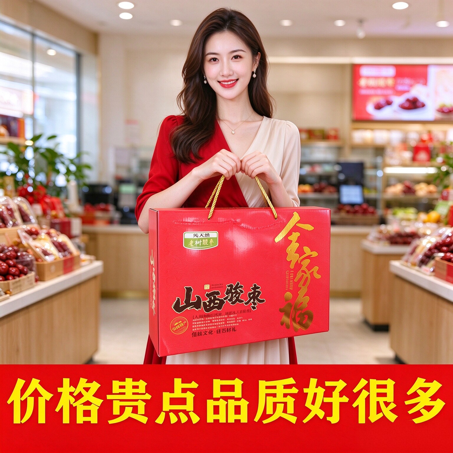 山西特产交城骏枣大红枣特级六星过节送礼之选5斤高档盒零食包邮