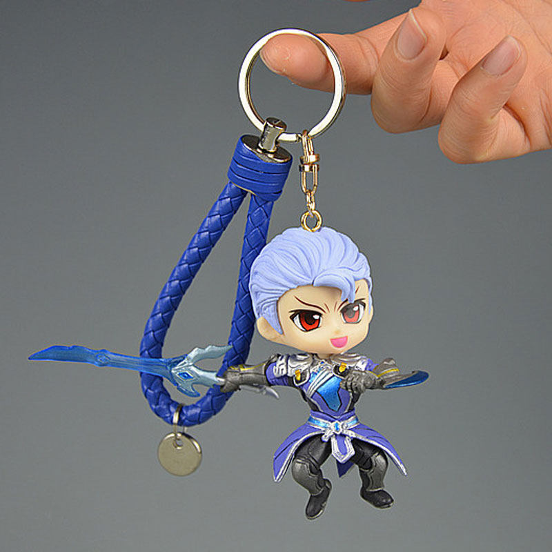 12月王者荣耀手办钥匙扣书包小挂件学生日礼物青龙志凯爹游戏周边