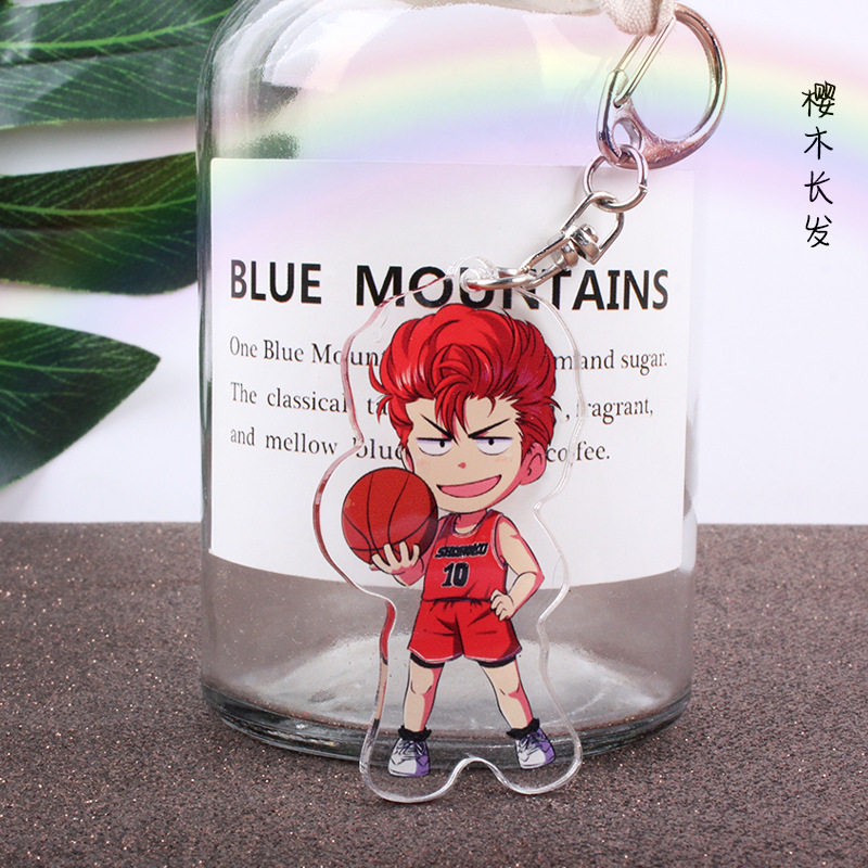 上新款长发樱木花道钥匙扣吊坠
