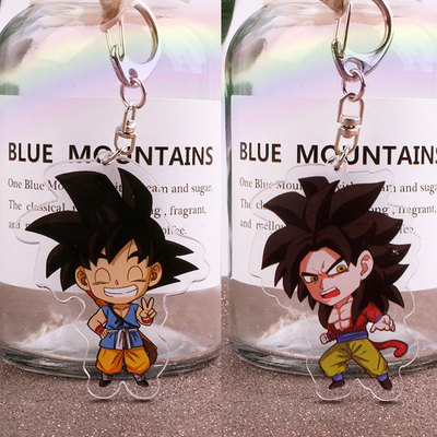 七龙珠超级赛亚人孙悟空小挂件