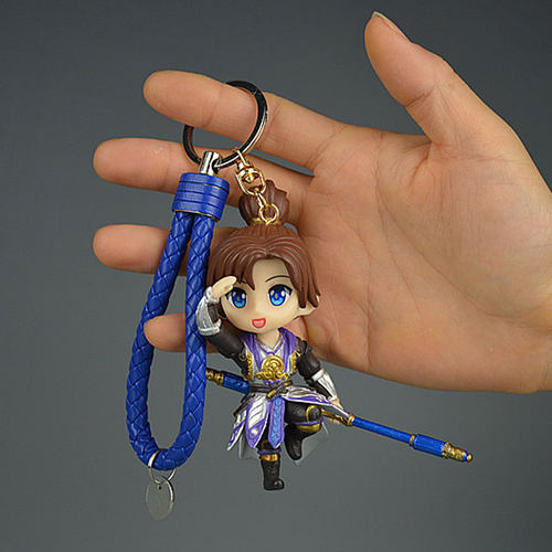 王者荣耀钥匙扣PVC手办小挂件