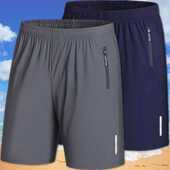 跑步健身休闲中裤 特价 潮 男速干五分裤 子宽松大码 清仓夏季 运动短裤