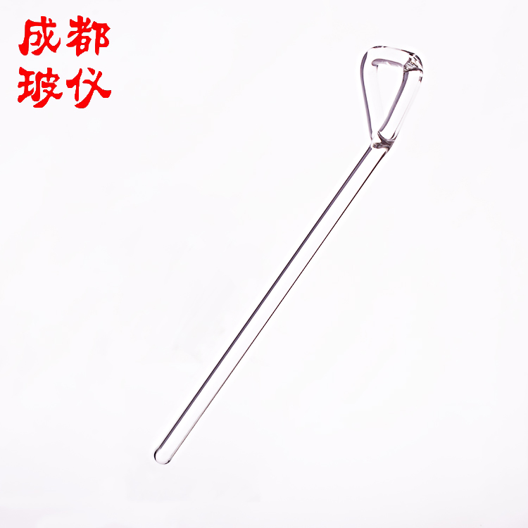 成都玻仪 玻璃涂布棒 三角涂布棒 L型刮铲棒 细胞推板 培养皿涂布