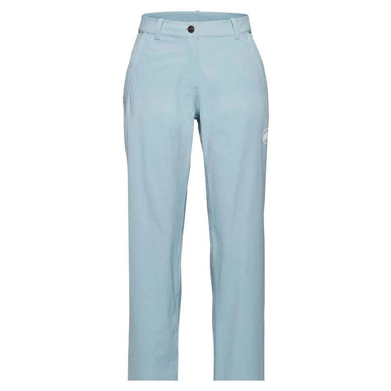 代购Mammut女士户外裤防水防晒弹性徒步裤长裤蓝色运动裤