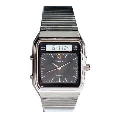 海外代购Timex/天美时男女欧美腕表双显机芯计时码表不锈钢表壳