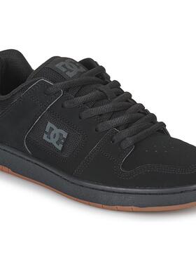 海外代购DC SHOES男士运动休闲鞋耐磨易打理低帮黑色日常穿搭