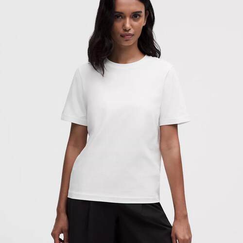 海外代购lululemon/露露乐蒙女士运动T恤短袖圆领日常休闲