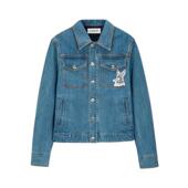 代购 LANVIN浪凡女士夹克保暖防风牛仔棉质春秋日常外套爆款 休闲