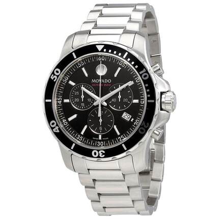海外代购Movado/摩凡陀男士手表欧美腕表计时码表日历显示不锈钢