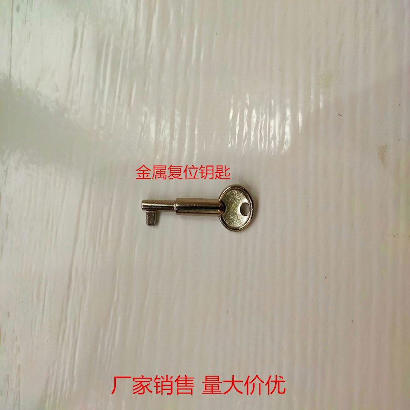 PB-28紧急按钮专用金属钥匙/紧急按钮钥匙/手动复位钥匙
