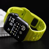 5透气表带applewatch 适用苹果手表表带iwatch7 Ultra2运动硅胶