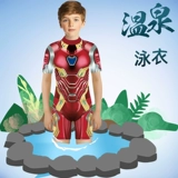 Детский купальник для мальчиков, детские герои, коллекция 2023, Человек-паук, Железный Человек