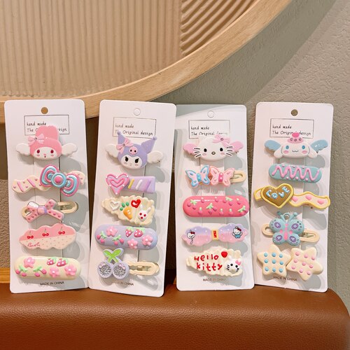 可爱库洛米百搭刘海鸭嘴夹