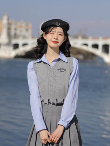 早春秋外搭叠穿针织马甲女士新款2023爆款背心毛衣洋气高档上档次