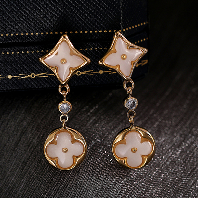 FRENCH耳环耳饰女2025新款高级感轻奢耳坠爆款适合方圆脸独特小众