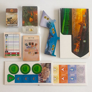 七大对决奇迹桌面游戏休闲聚会卡牌内含帕特农扩展双二人对战家庭