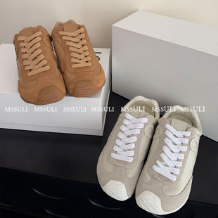 阿甘鞋 芭蕾运动鞋 休闲鞋 德训鞋 3cm 顶配版 女 25新款