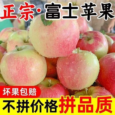 山西当季新鲜脆甜早熟苹果红富士