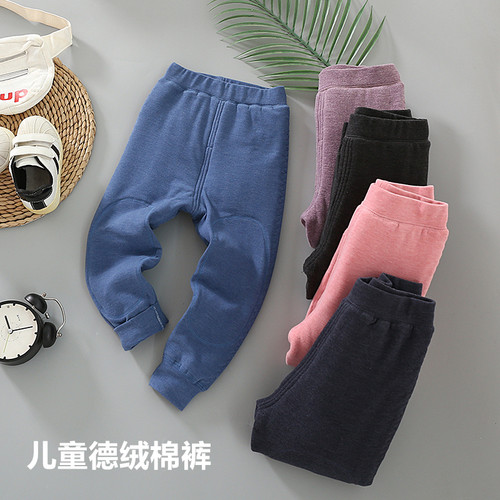 加厚保暖裤天红福来娃德绒保温
