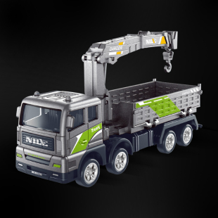 合金儿童玩具救援车宝宝1 3岁2起重机男孩挖掘机工程车翻斗车吊车