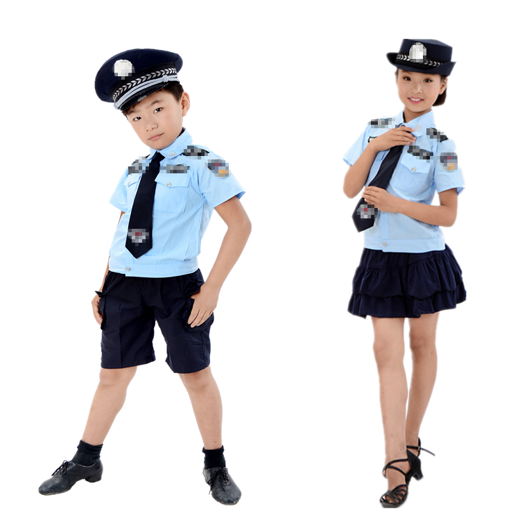 制服幼儿园小交警