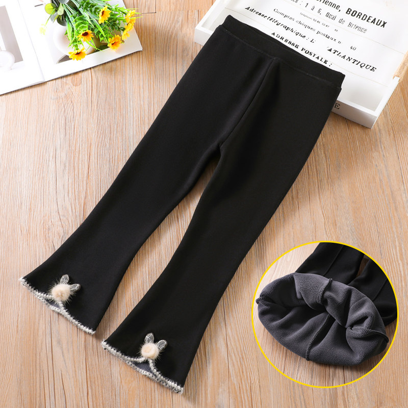 女童打底裤微喇秋冬装加绒宝宝小童长裤子儿童喇叭裤大童秋款洋气,童装/婴儿装/亲子装,裤子,淘宝优惠券,粉丝福利购,淘宝优惠卷