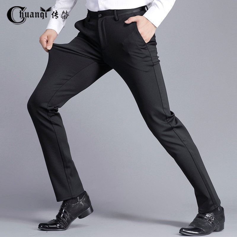 舒适面料 修身显瘦版型 简约笔挺