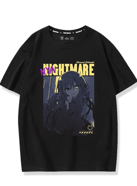 约会大作战动漫周边短袖T恤