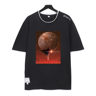 STEAM游戏泰拉瑞亚Terraria周边t恤衫短袖男女纯棉半截袖衣服体恤