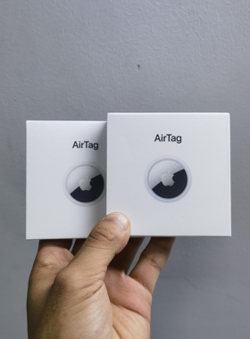 苹果官方原装Apple Airtag防丢器防盗器追踪器正品单件装盒装原封